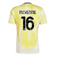 Camiseta Juventus Weston McKennie #16 Visitante Equipación 2024-25 manga corta